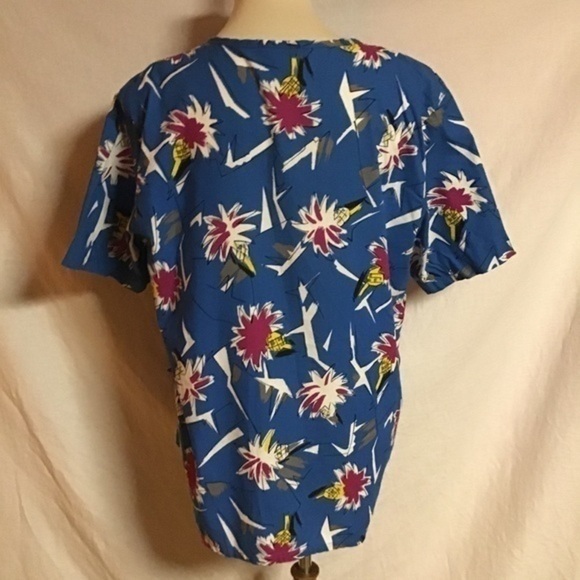 Vintage 80s bright surfer tunic - Picture 12 of 12